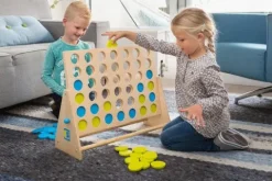 Gra Drewniana 4 w rzędzie 4 in the row XL BS Toys