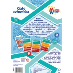 Gra edukacyjna dla dzieci CIAŁO CZŁOWIEKA Trefl