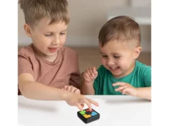 Gra Memory elektroniczna podróżna kolorowe kwadraty