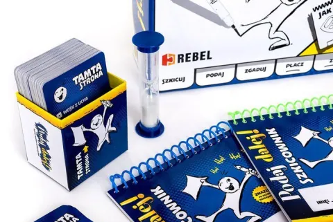 Gra planszowa Podaj Dalej Rebel