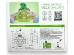 Gra POPIT Pop It Elektroniczna zręcznościowa DINO