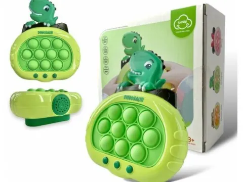 Gra POPIT Pop It Elektroniczna zręcznościowa DINO