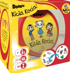 Gra rodzinna towarzyska Dobble Kicia Kocia
