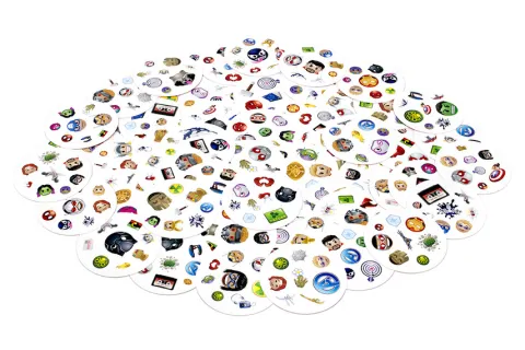 Gra rodzinna towarzyska Dobble Marvel Emoji