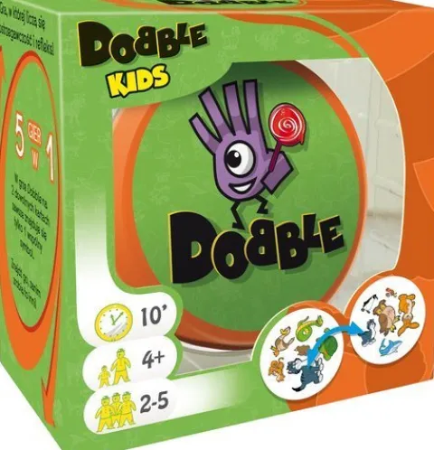 Gra rodzinna towarzyska Dobble Kids Rebel