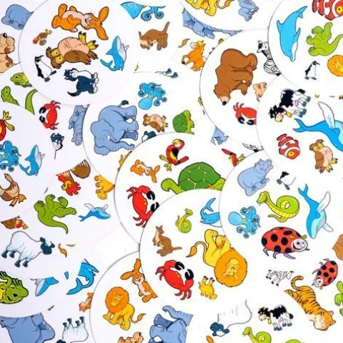 Gra rodzinna towarzyska Dobble Kids Rebel