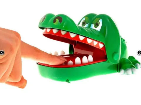 Gra zręcznościowa rodzinna Krokodyl u dentysty