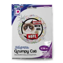 Grumpy Cat Kot okrągły balon foliowy na urodziny 18"