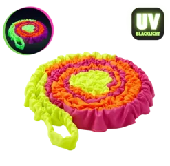 Guma sensoryczna animacyjna neonowa 3 kolorowa klasyczna 5 m + świecąca w UV