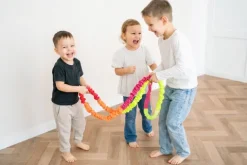 Guma sensoryczna animacyjna neonowa 3 kolorowa klasyczna 3 m + świecąca w UV