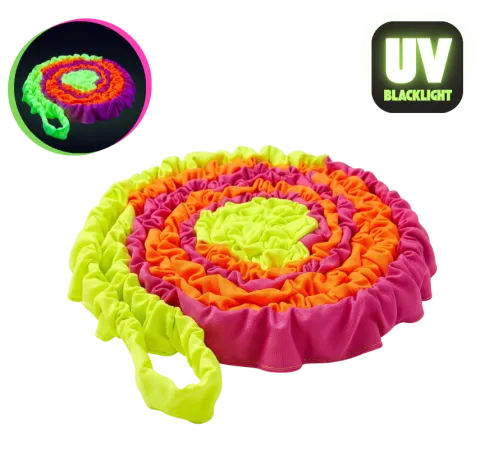 Guma sensoryczna animacyjna neonowa 3 kolorowa klasyczna 3 m + świecąca w UV