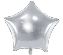 Gwiazdka duża - balon foliowy 70 cm różne kolory