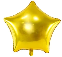 Gwiazdka duża - balon foliowy 70 cm różne kolory