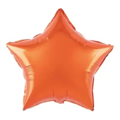 Gwiazdka jednokolorowy balon foliowy 18 cali
