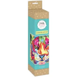 Haft diamentowy - zestaw do Diamond Painting TYGRYS 48 x 36 cm