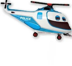 Helikopter policyjny balon foliowy 14''