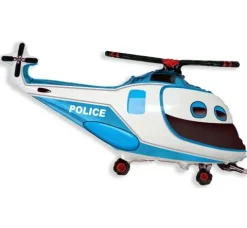 Helikopter policyjny balon foliowy 24''
