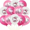 Hello Kitty balony gumowe z nadrukiem 12 szt. mix