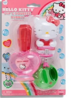 Hello Kitty Squeezy - Zestaw do robienia baniek