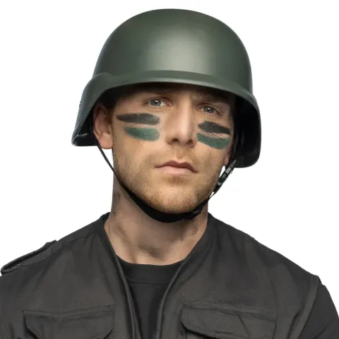 Hełm wojskowy kask zielony żołnierz