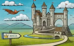 HOCKO Układanka RYCERZE