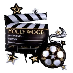 Holywood klaps filmowy balon foliowy 80 cm