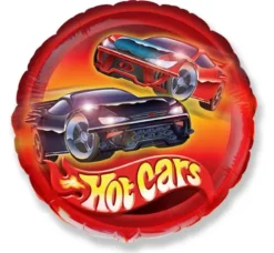 Hot Cars samochody auta Balon foliowy 18"
