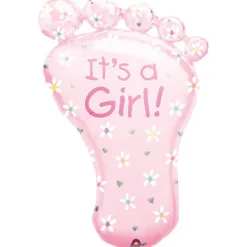 It's a Girl! Stópka Baby Shower balon foliowy Anagram 36''