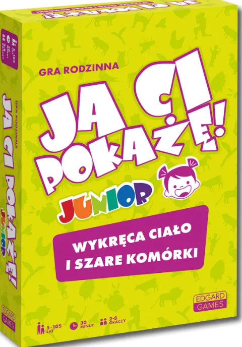 JA CI POKAŻĘ Junior GRA rodzinna kalambury