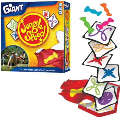 Jungle Speed Giant Gigant gra plenerowa towarzyska XL