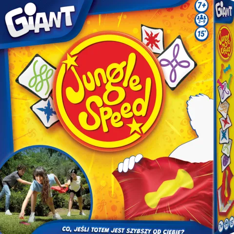 Jungle Speed Giant Gigant gra plenerowa towarzyska XL