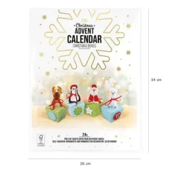 Kalendarz Adwentowy Figurki 24 szt. DIY
