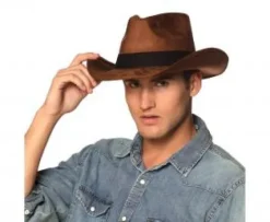 Kapelusz Kowbojski Indiana Jones brazowy 1 szt.
