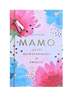 Kartka okolicznościowa na Dzień Mamy "Jesteś najwspanialsza"