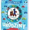 Kartka okolicznościowa Roczek XXL "Dziś Twoje 1 Urodziny -ile autek na świecie tyle spełnionych marzeń dla Ciebie" chłopczyk