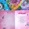 Kartka okolicznościowa Urodzinowa XXL "Dziś Twoje Urodziny patrz przez życie przez różowe okulary" flaming
