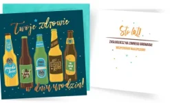 Kartka urodzinowa karnet BROWAR Twoje Zdrowie