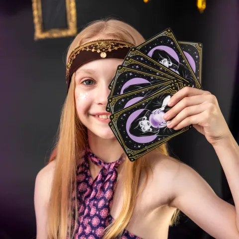 Karty do wróżenia Andrzejki Wróżki Magia 30 szt.