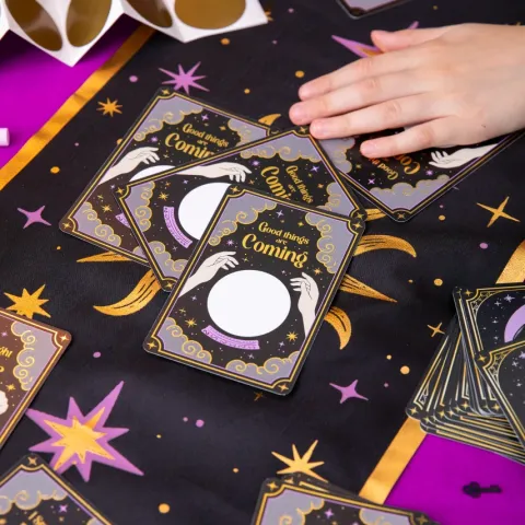 Karty do wróżenia Andrzejki Wróżki Magia 30 szt.