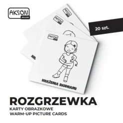 Karty obrazkowe ROZGRZEWKA 20 szt.