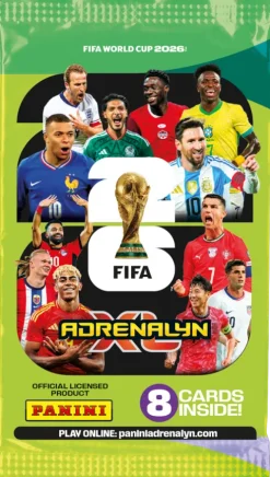 Karty piłkarskie saszetka - Panini FIFA World Cup 2026 Adrenalyn XL 1 szt.