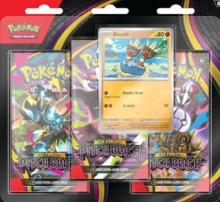 Karty Pokémon TCG: Mega Evolution - Pitch Black - 3-Pack Blister Bundle