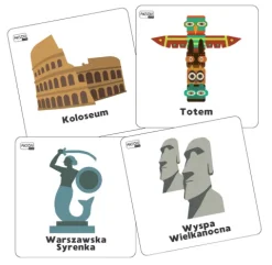 Karty pracy ZABYTKI po polsku do wydruku PDF
