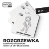 Karty suchościeralne obrazkowe ROZGRZEWKA 20 szt.