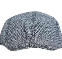 Kaszkiet lata 20-te 30-te Beret angielski w jodełkę