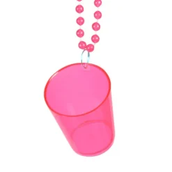 Kieliszek kolorowy, plastikowy na łańcuszku 1 szt. 50 ml mix kolorów