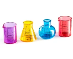 Kielony laboratoryjne plastikowe 4 sztuki