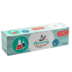 Kielony laboratoryjne szklane 4 sztuki (100% szkło)