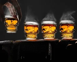 Kielony czaszki 4 szt.