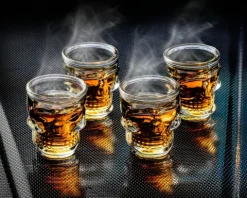 Kielony czaszki 4 szt.
